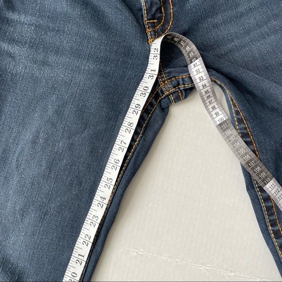 David Kahn Straight Leg Blue Denim Jeans Size 29 - Picture 16 of 16